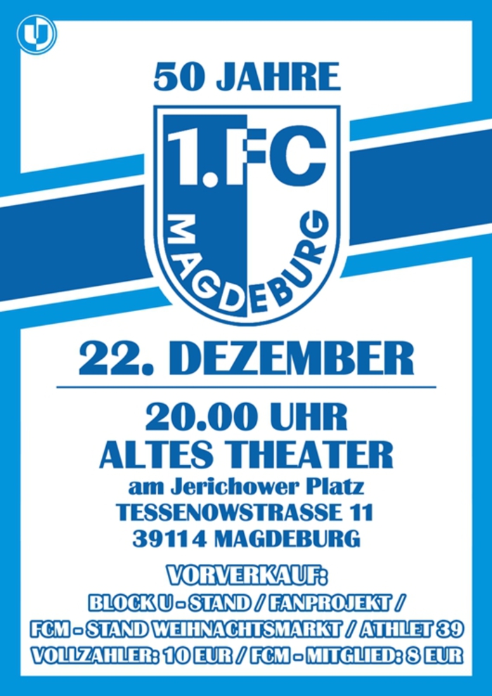 Wir feiern 50 Jahre 1. FC Magdeburg!